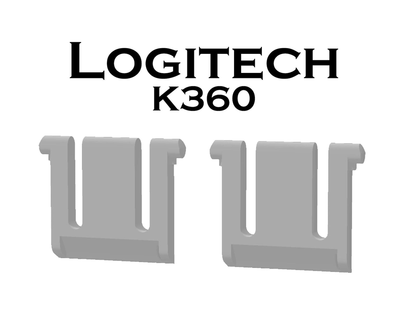 Logitech K360 Keyboard Spare Replacement Leg / Foot / Stand / Feet / Tilt
