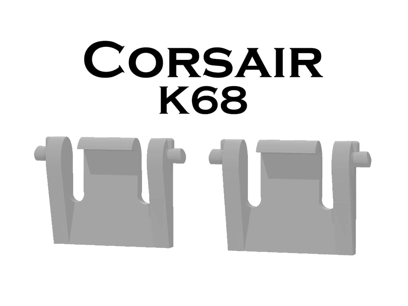 Corsair K68 Keyboard Spare Replacement Leg / Foot / Stand / Feet / Tilt