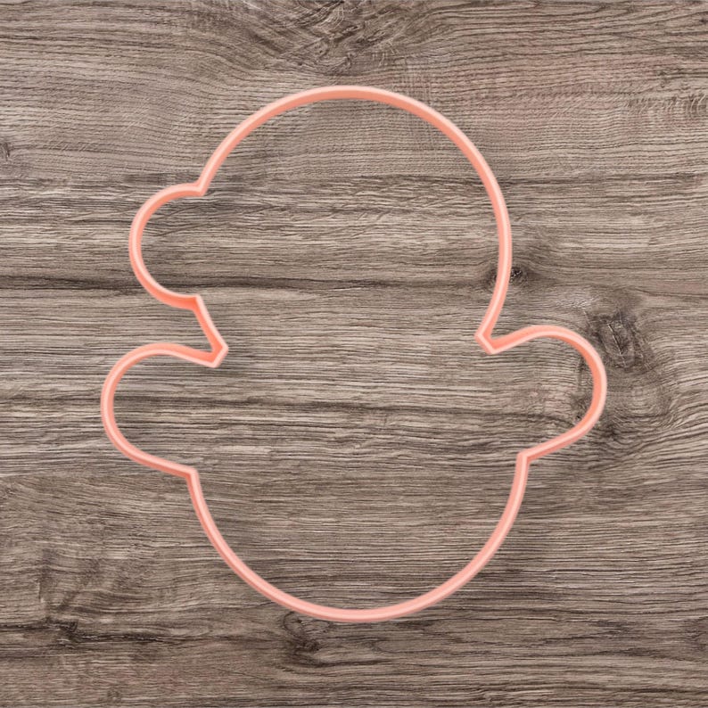 Christmas Snowman Fondant Stamp & Cutter Embosser